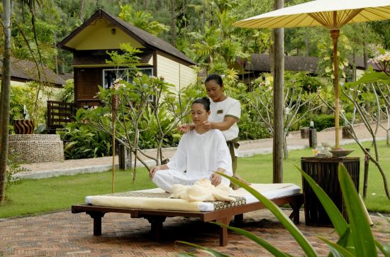 Tup Kaek Sunset Beach Resort à Krabi: Suntara Spa Thai