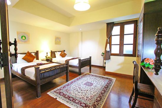 Shewe Wana Boutique Resort & Spa in Chiang Mai:  2-BR Suite with Jet Tub