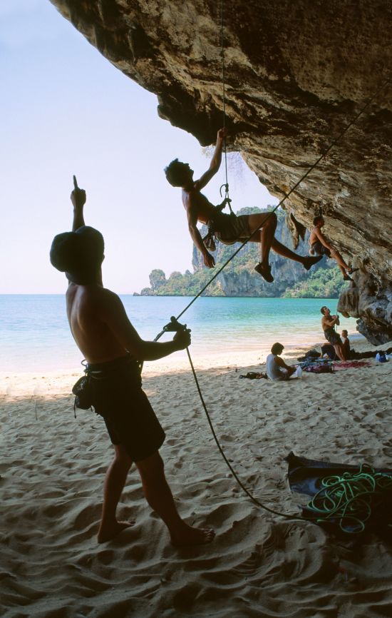 Rayavadee à Krabi:  Rock Climbing