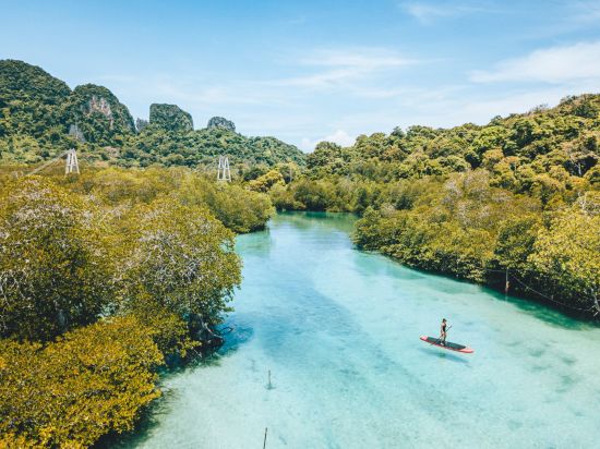 SAii Phi Phi Island Village in Ko Phi Phi:  Paddleboard