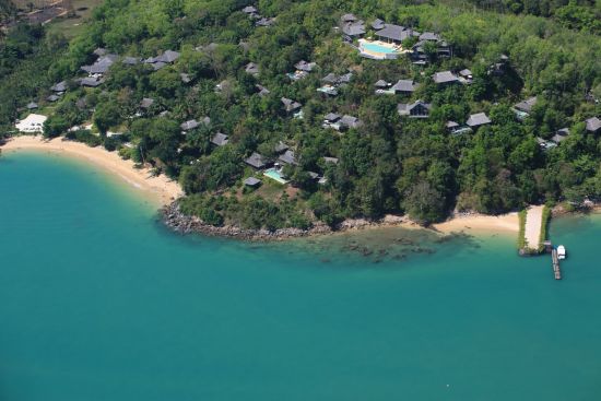 Six Senses Yao Noi à Ko Yao:  Aerial view