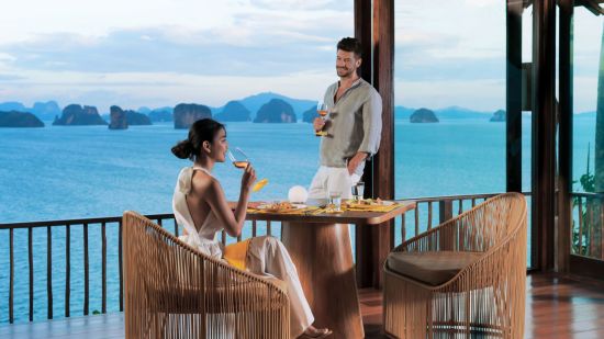 Six Senses Yao Noi à Ko Yao:  Tasting Room at The Hilltop