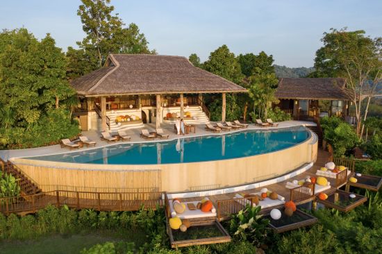 Six Senses Yao Noi à Ko Yao:  Sunrise Breakfast at Hilltop Reserve