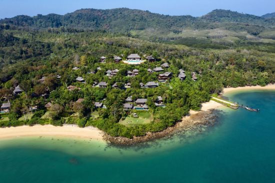 Six Senses Yao Noi à Ko Yao:  Aerial view