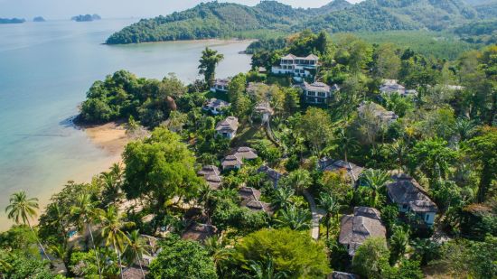 Paradise Koh Yao in Ko Yao:  Drone Hotel Grounds