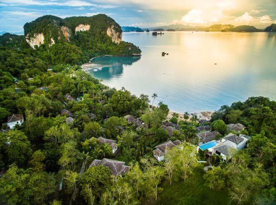 Paradise Koh Yao in Ko Yao:  Aerial View