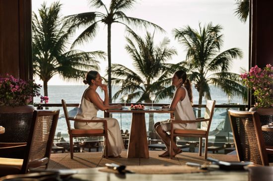 The Surin Phuket:  beach: f&b: Sunset Restaurant