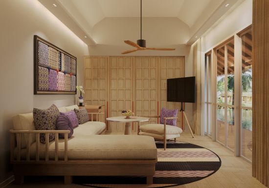 OUTRIGGER Phi Phi Island Resort in Ko Phi Phi:  Beachfront Pool Suite