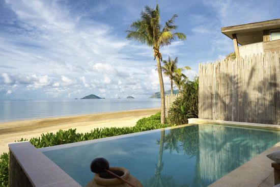 Six Senses Con Dao:  Ocean Front Deluxe Pool Villa