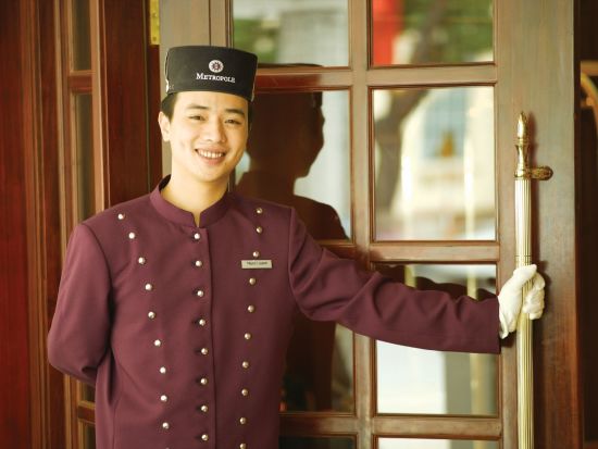 Sofitel Legend Metropole à Hanoi:  Lift Boy