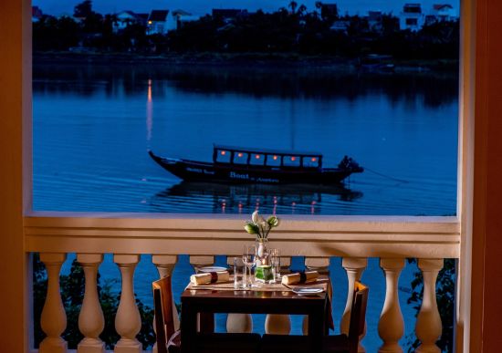 Anantara Hoi An Resort:  Lanterns Restaurant | Riverside Dining