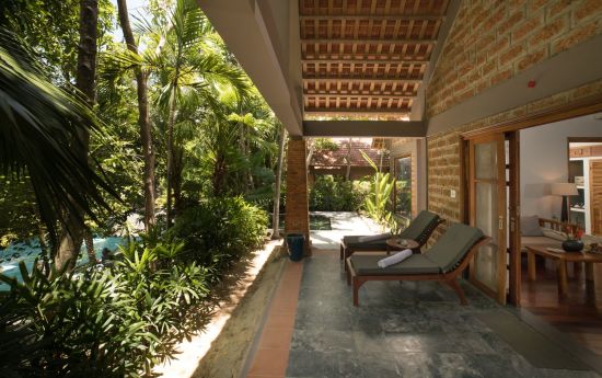 Pilgrimage Village à Hué:  Honeymoon Pool Hut