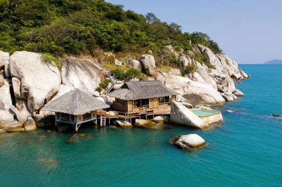 Six Senses Ninh Van Bay in Nha Trang:  Water Pool Villa