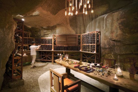 Six Senses Ninh Van Bay in Nha Trang:  Wine Cave