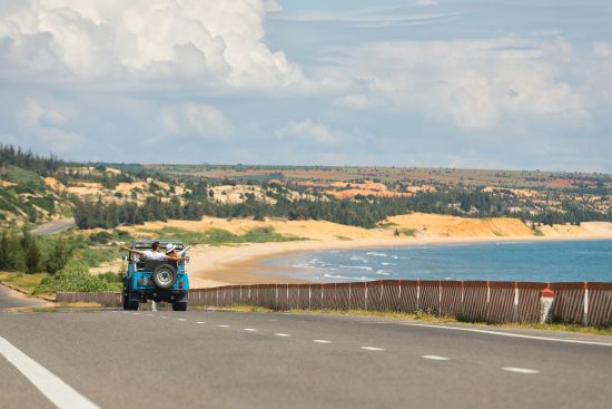 Anantara Mui Ne Resort in Phan Thiet:  Excursion with the Jeep