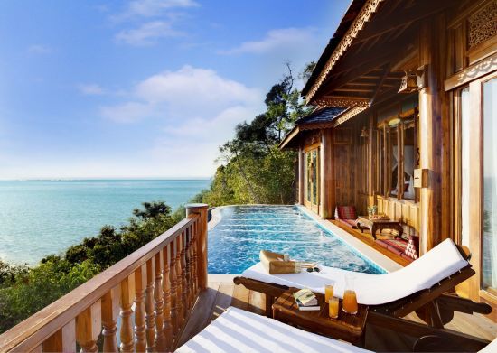 Santhiya Koh Yao Yai Resort & Spa in Ko Yao:  Ocean View Pool Villa
