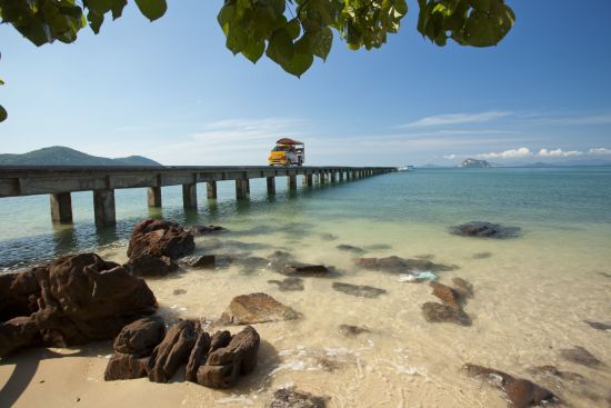 Santhiya Koh Yao Yai Resort & Spa in Ko Yao:  pier