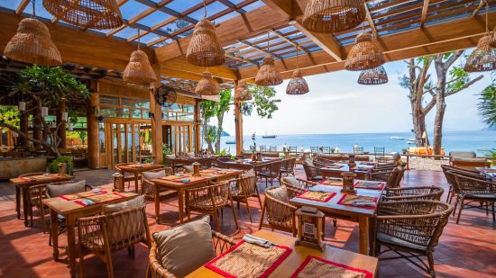 Santhiya Koh Yao Yai Resort & Spa in Ko Yao:  By The Sea Restaurant & Bar