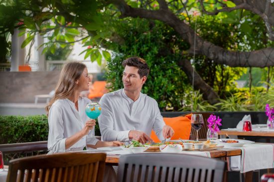 Pathumwan Princess in Bangkok:  Terrazza Italian Restaurant