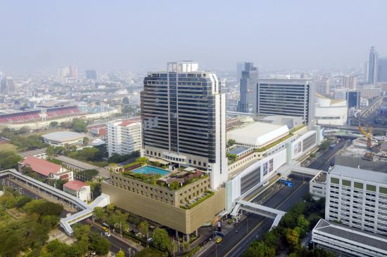 Pathumwan Princess in Bangkok:  Exterior View
