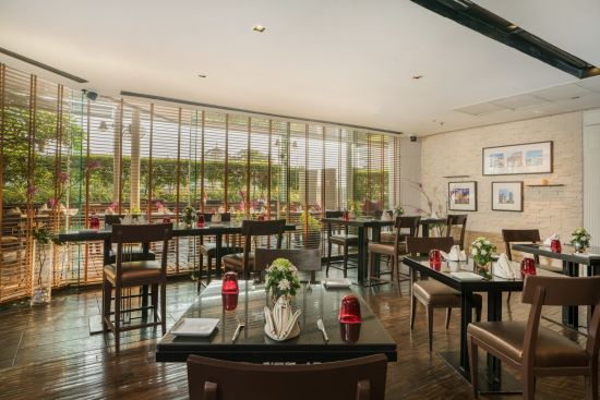 Pathumwan Princess in Bangkok:  Terrazza Italian Restaurant