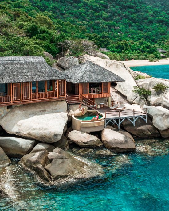 Six Senses Ninh Van Bay in Nha Trang:  Rock Villa