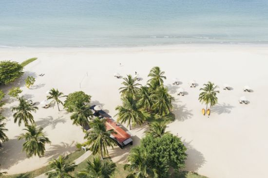 Uga Bay à Passekudah:  Aerial View Beach 
