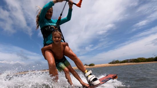 Elements Beach & Nature Resort in Kalpitiya:  Kite Surfing