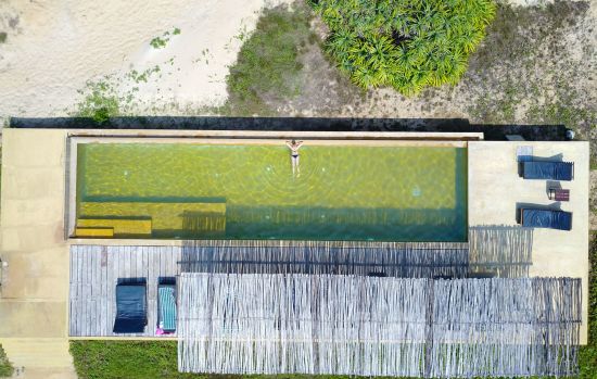 Elements Beach & Nature Resort in Kalpitiya:  Pool Aerial View
