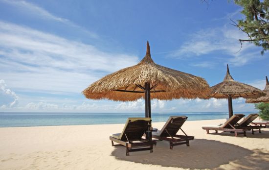 Cham Villas in Phan Thiet:  Beach