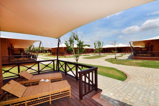 Bagan Lodge:  Villa Room | Balcony Views