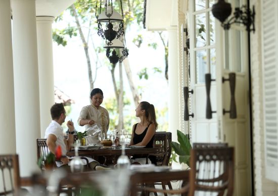 Plataran Borobudur Resort & Spa à Yogyakarta:  Patio Terrace