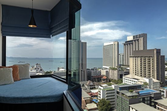 Siam@Siam Design Hotel Pattaya:  Studio Ocean View