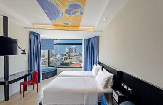 Siam@Siam Design Hotel Pattaya:  Studio Ocean View