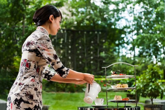 Regent Beijing in Peking:  Afternoon Tea Service