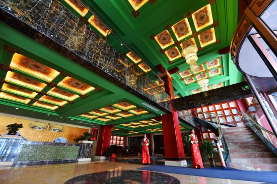 Thangka Hotel à Lhasa:  Lobby