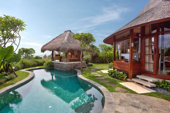 WakaGangga in Südbali:  Pool Villa Oceanview