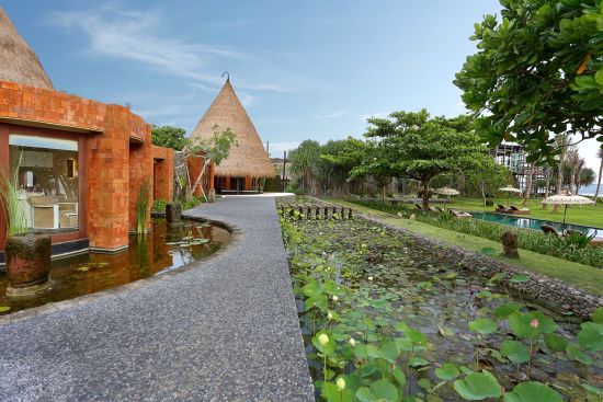 WakaGangga in Südbali:  lotus pond