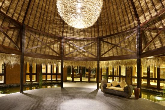 WakaGangga in Südbali:  Lobby area night