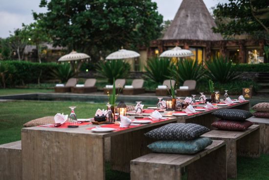 WakaGangga in Südbali:  Dinner