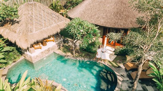WakaGangga in Südbali:  Pool villa Gardenview
