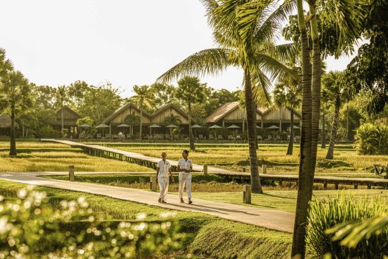 Phum Baitang in Siem Reap:  Garden & Grounds