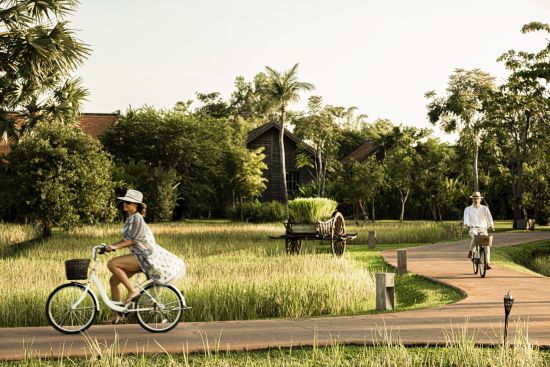 Phum Baitang in Siem Reap:  Garden & Grounds