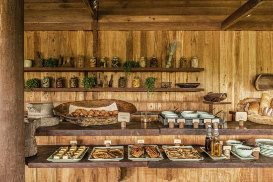 Phum Baitang in Siem Reap:  Breakfast