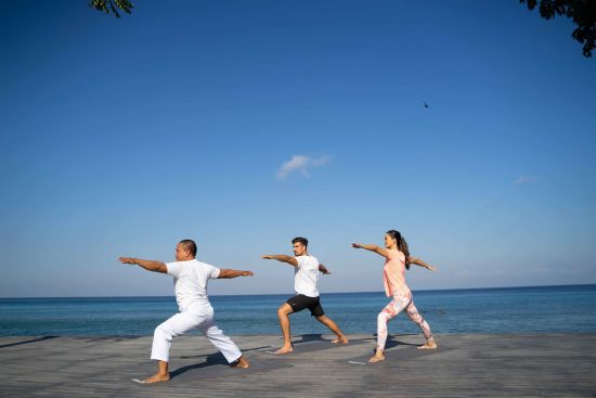 Sudamala Resort, Senggigi, Lombok:  Yoga