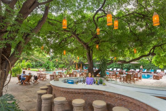 The Hotel @ Tharabar Gate à Bagan:  Pool Side Restaurant