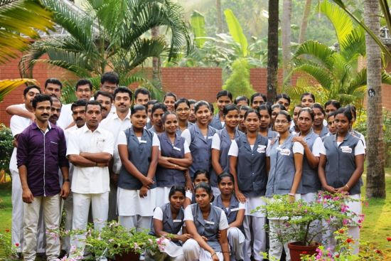 Nattika Beach Ayurveda Resort in Kochi:  Members from our Therapist Team