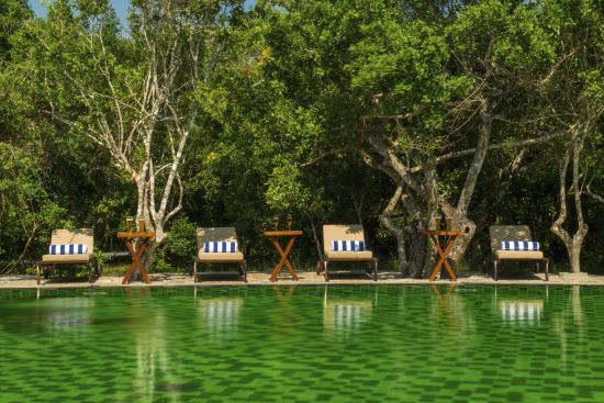 Uga Chena Huts in Yala National Park:  Main Pool