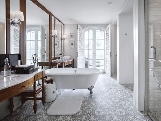 The Sanchaya à Bintan:  Sanchaya Suite | Bathroom