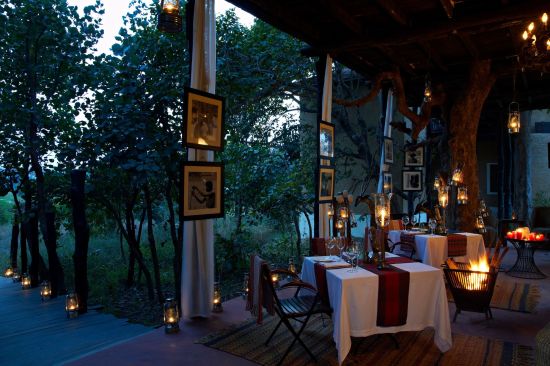 Samode Safari Lodge à Bandhavgarh: f&b: